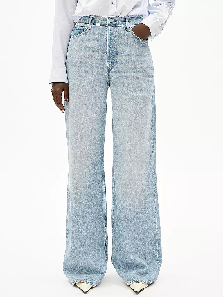 ARMEDANGELS | Jeans Wide Leg BLINAA | Azul claro