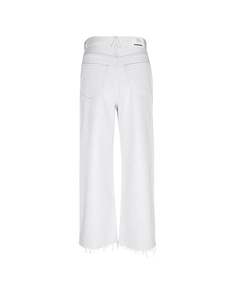 ARMEDANGELS | Jeans Wide Leg ENIJAA CROPPED | Blanco