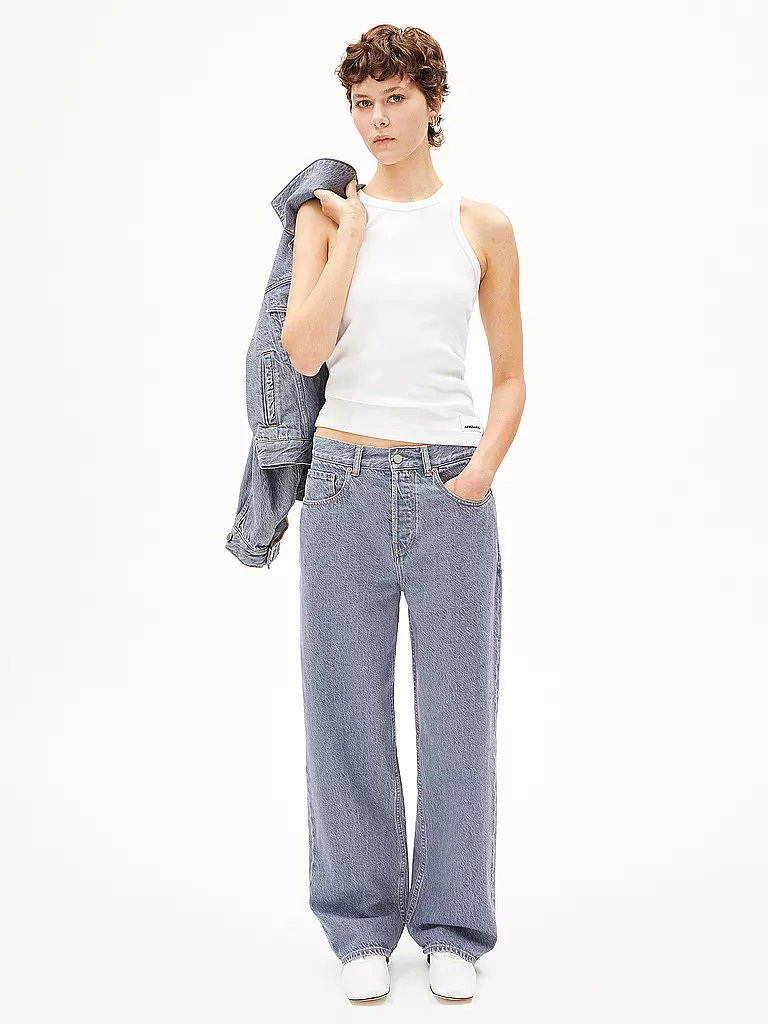 ARMEDANGELS | Jeans Wide Leg HAAYI | Gris