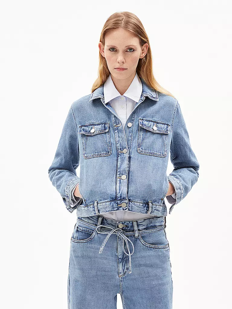 ARMEDANGELS | Jeansjacke BLUSONAA  | Azul claro
