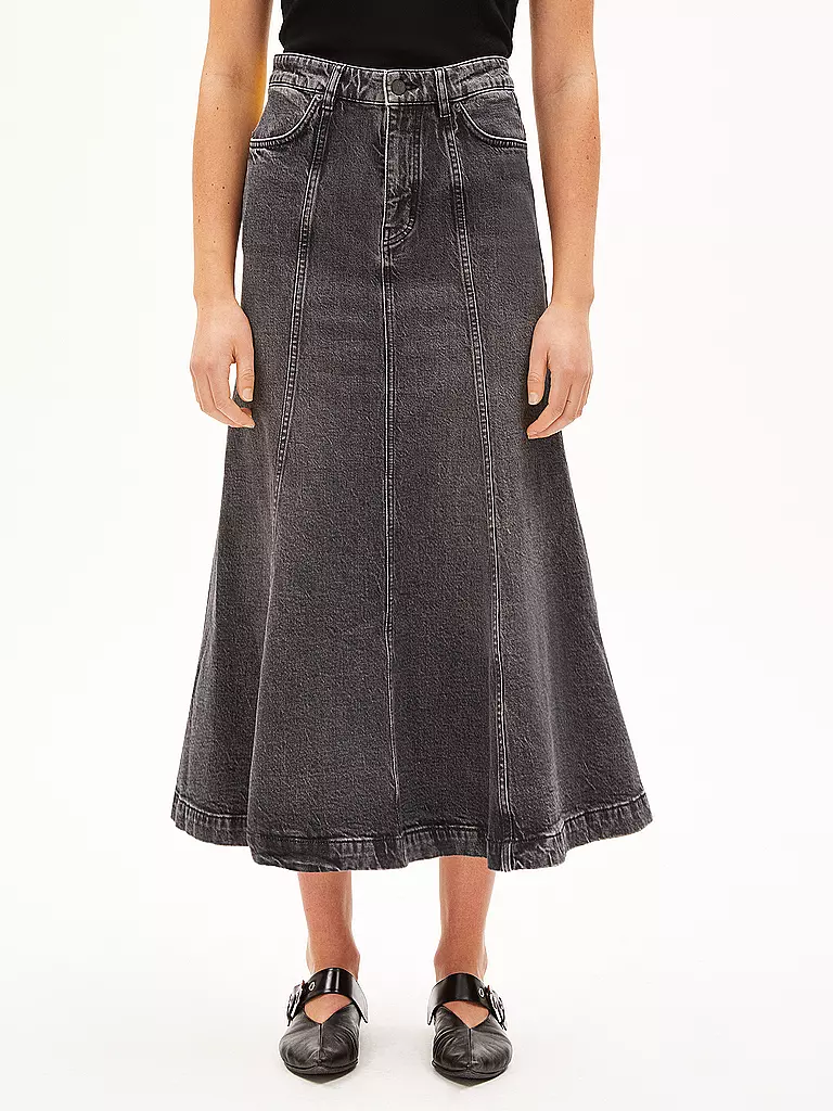 ARMEDANGELS | Jeansrock ARIENAA | Negro