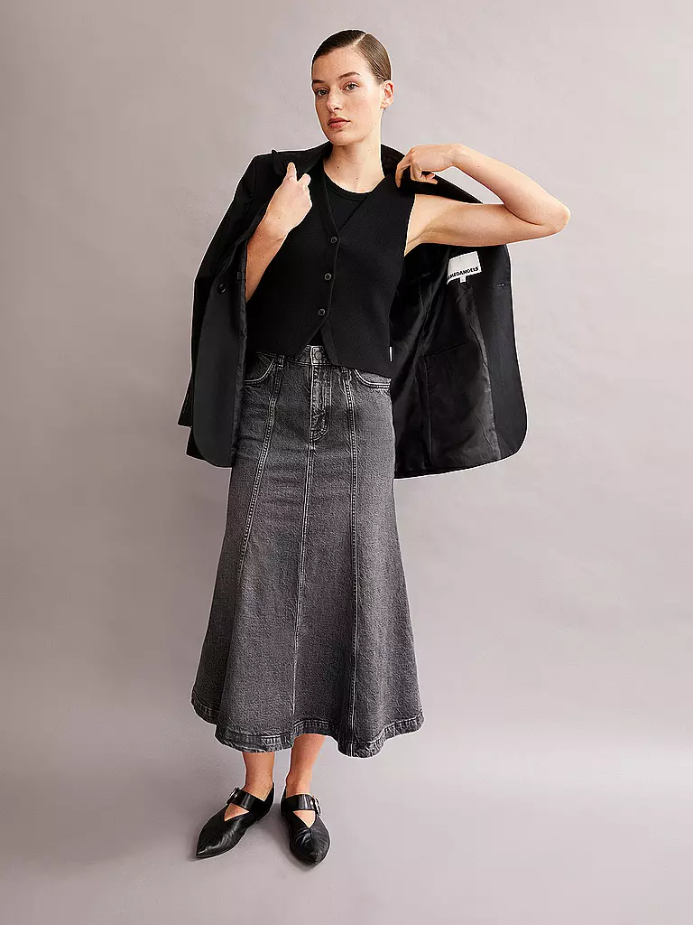 ARMEDANGELS | Jeansrock ARIENAA | Negro