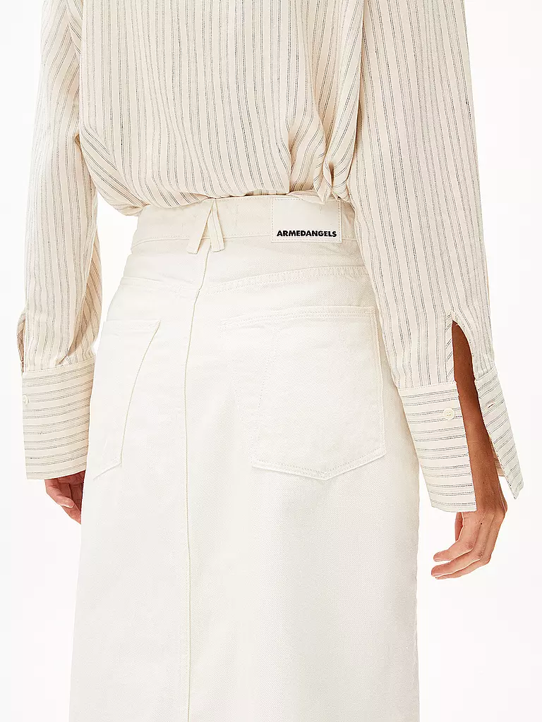 ARMEDANGELS | Jeansrock KITAARI | Crema