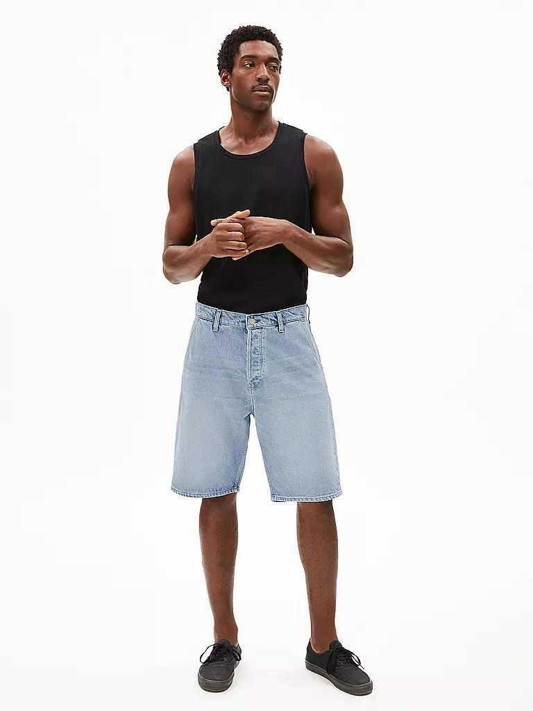 ARMEDANGELS | Jeansshorts KEAAN | Azul claro