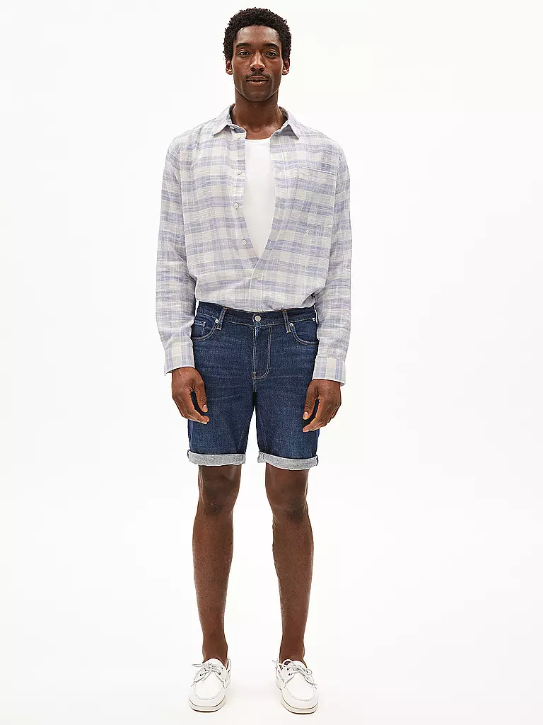 ARMEDANGELS | Jeansshorts NAAILO | Azul oscuro