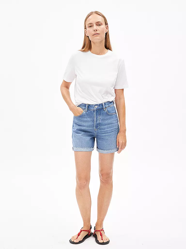 ARMEDANGELS | Jeansshorts SHEAARI | Azul claro