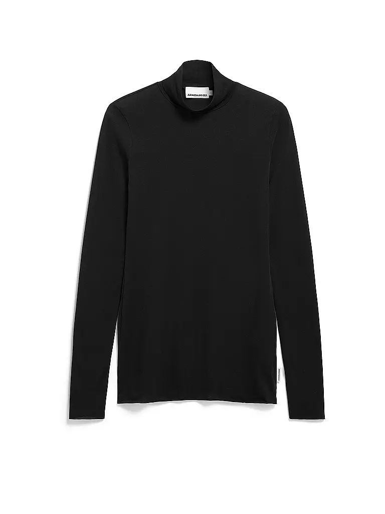 ARMEDANGELS | Jersey de cuello alto GRAZILIANAA | Negro