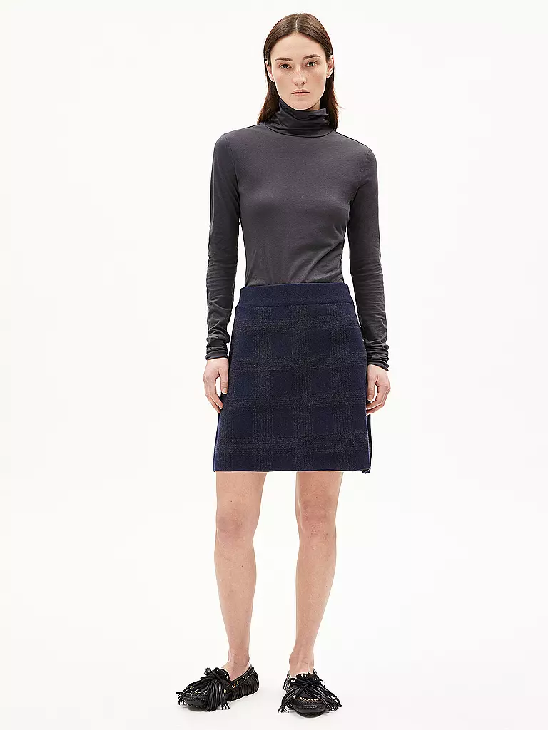 ARMEDANGELS | Jersey de cuello alto GRAZILIANAA | Gris