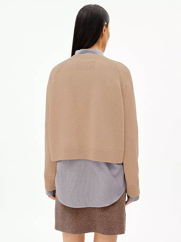 ARMEDANGELS | Jersey DILIRIAA REGLANA | camel