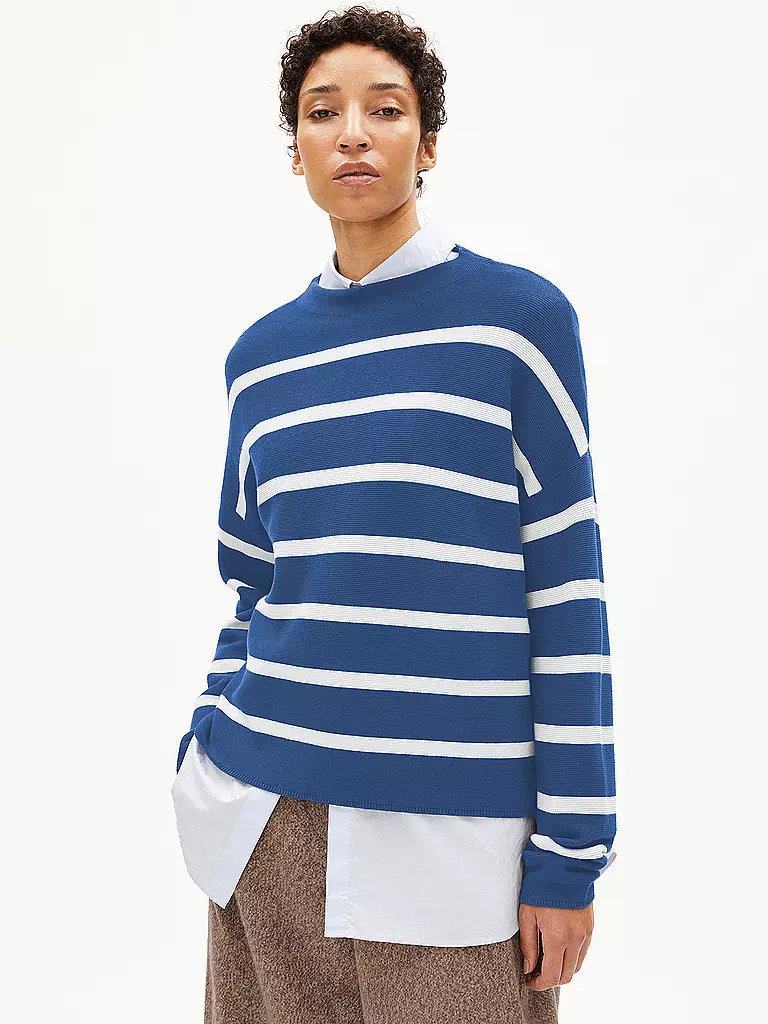 ARMEDANGELS | Jersey MERINAA | blau