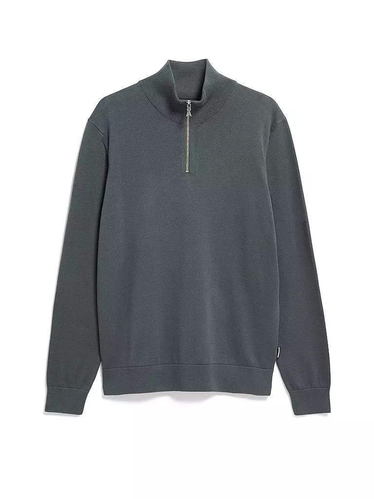 ARMEDANGELS | Jersey Troyer FAABES | Verde oscuro