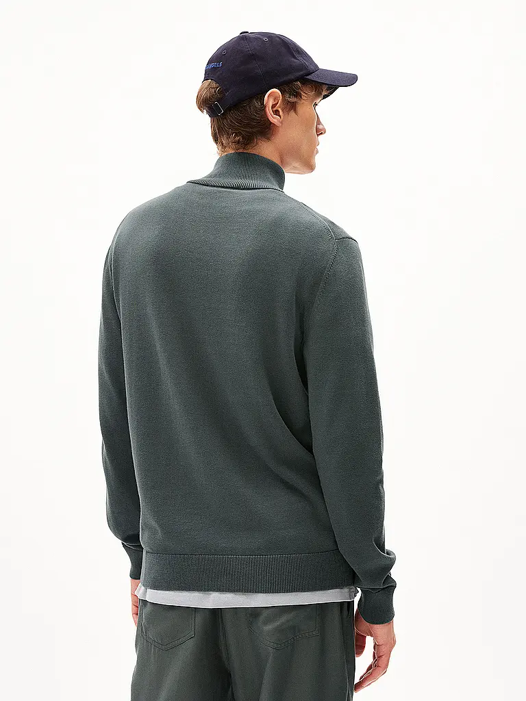 ARMEDANGELS | Jersey Troyer FAABES | Verde oscuro