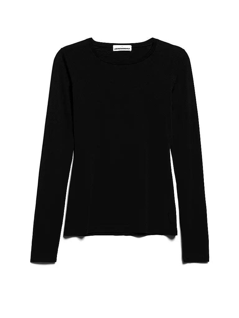 ARMEDANGELS | Langarmshirt ENRICCAA | Negro