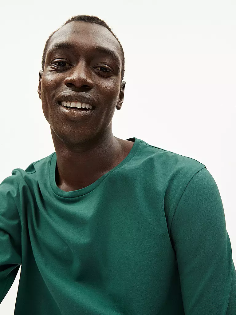 ARMEDANGELS | Langarmshirt JAARLO | Petróleo