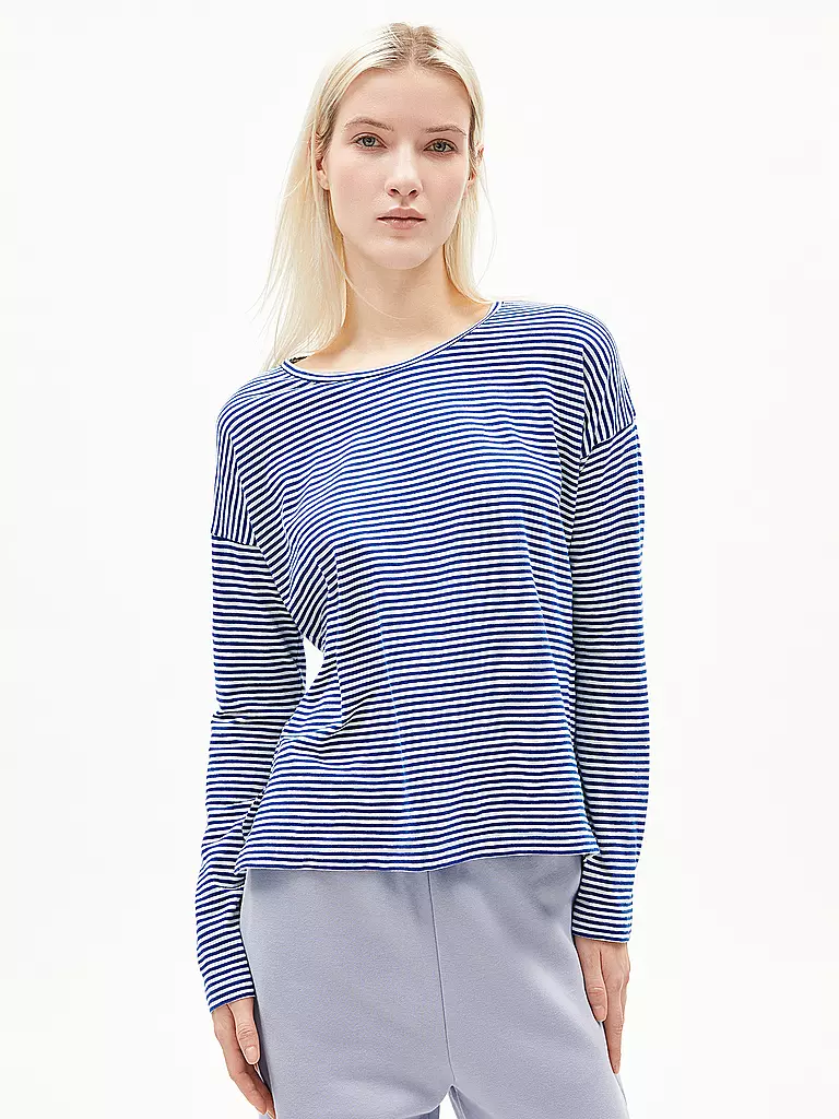 ARMEDANGELS | Langarmshirt XIANAA | Azul