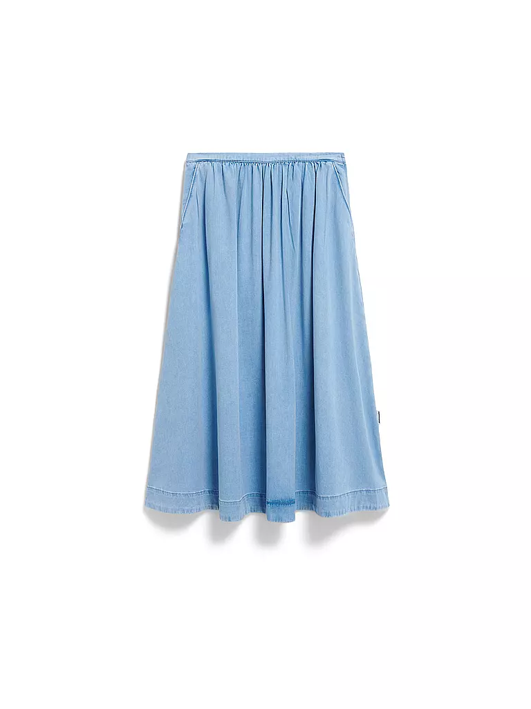ARMEDANGELS | Midi falda KENDRAA | Azul claro