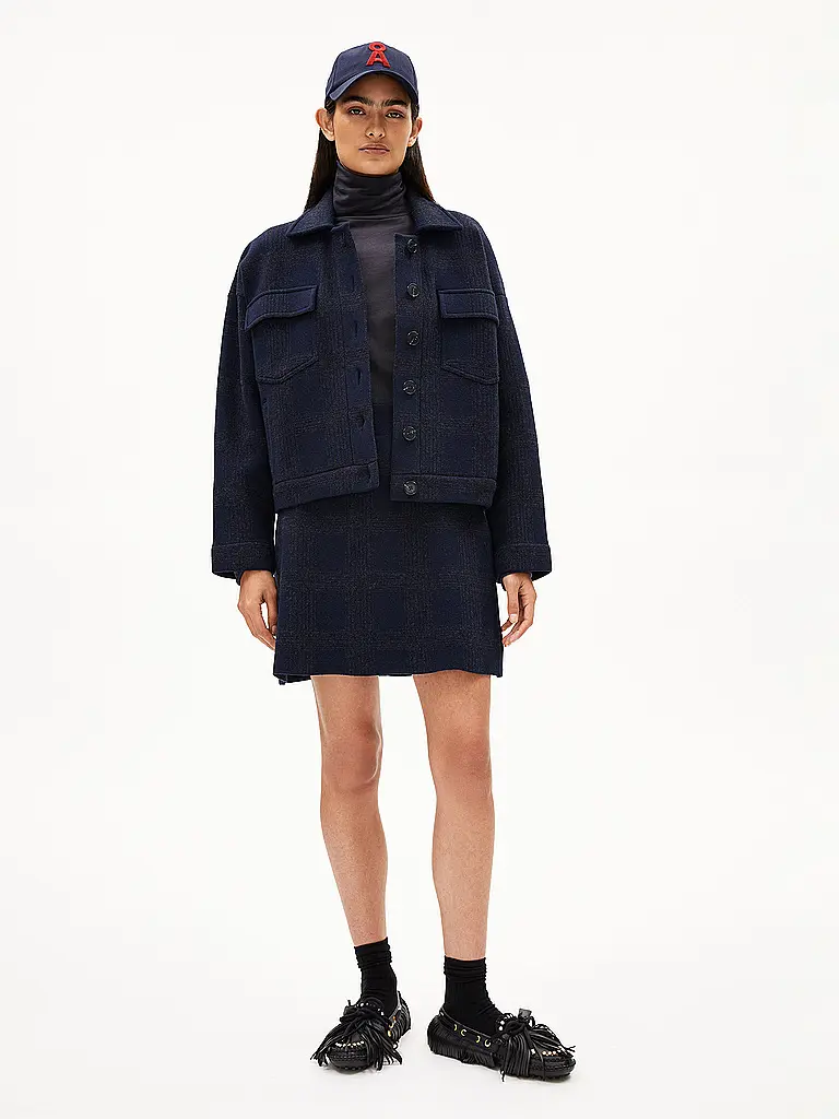 ARMEDANGELS | Mini falda DARLAA | Azul oscuro