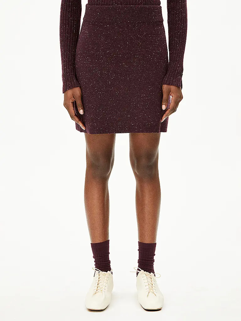 ARMEDANGELS | Minifalda DARLAA | Rojo oscuro