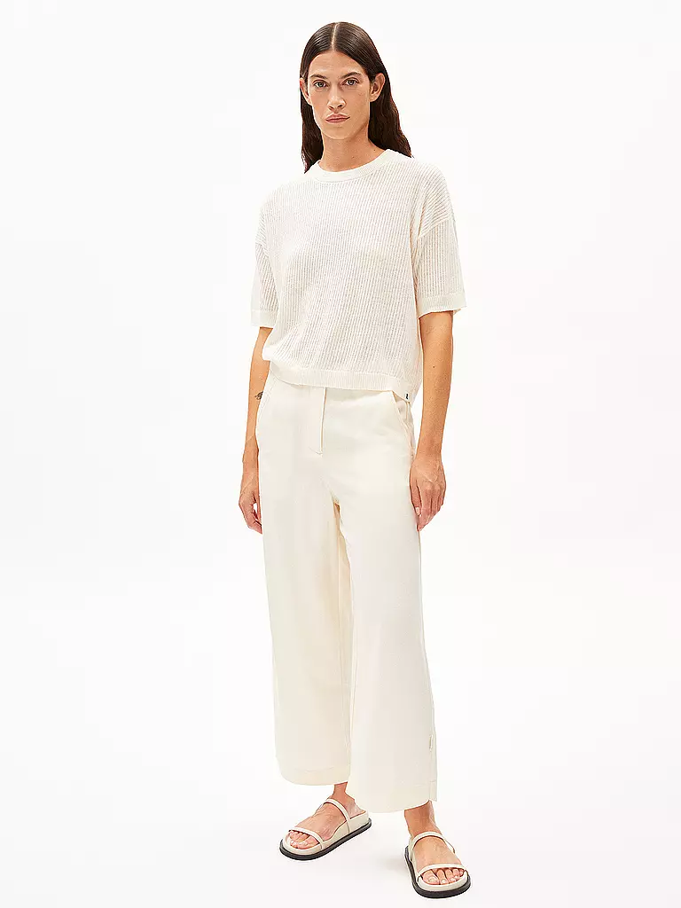 ARMEDANGELS | Pantalón de vestir 7/8 CAARUNUS | Crema