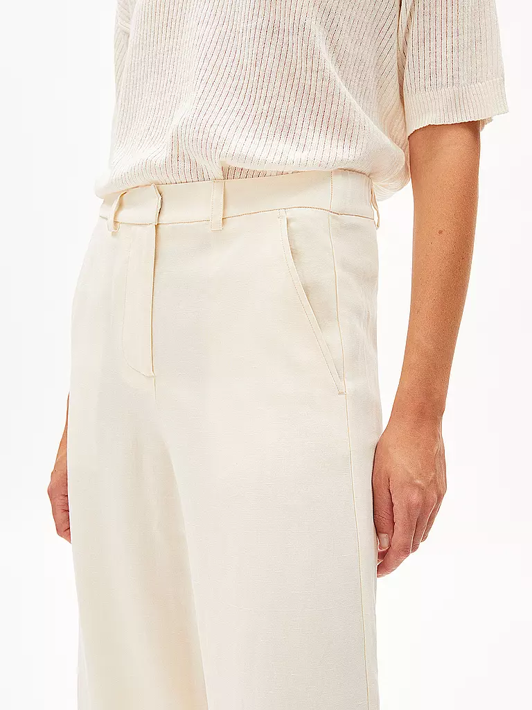 ARMEDANGELS | Pantalón de vestir 7/8 CAARUNUS | Crema