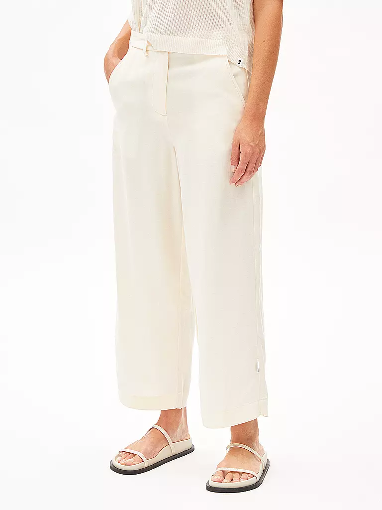 ARMEDANGELS | Pantalón de vestir 7/8 CAARUNUS | Crema
