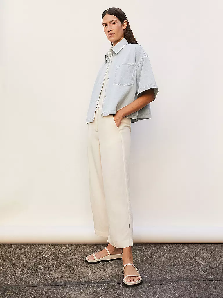 ARMEDANGELS | Pantalón de vestir 7/8 CAARUNUS | Crema
