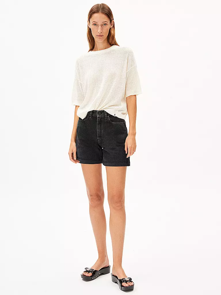 ARMEDANGELS | Pantalones cortos vaqueros SHEAARI | Negro