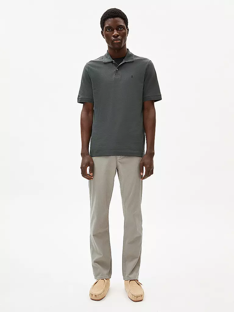 ARMEDANGELS | Poloshirt MAARIO | Verde oscuro