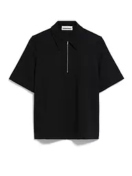 ARMEDANGELS | Poloshirt MARIAA GUADALUPE | Negro