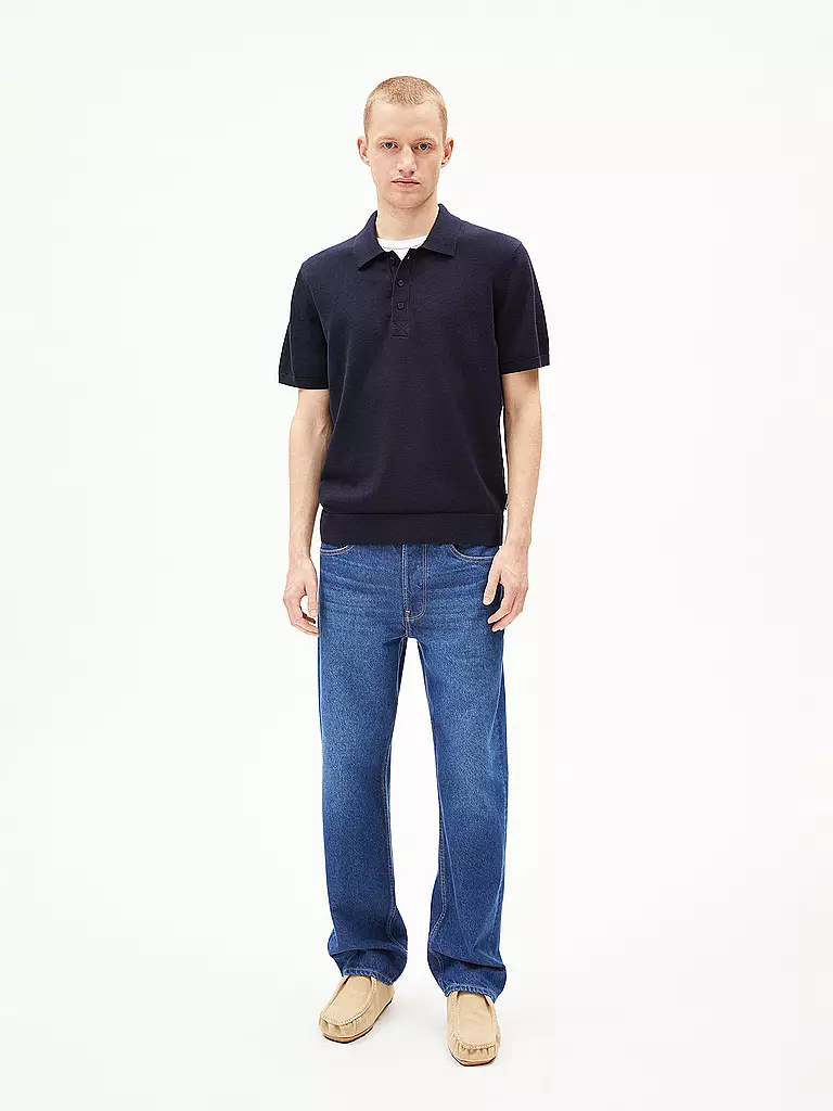 ARMEDANGELS | Poloshirt TAAKOS | Azul