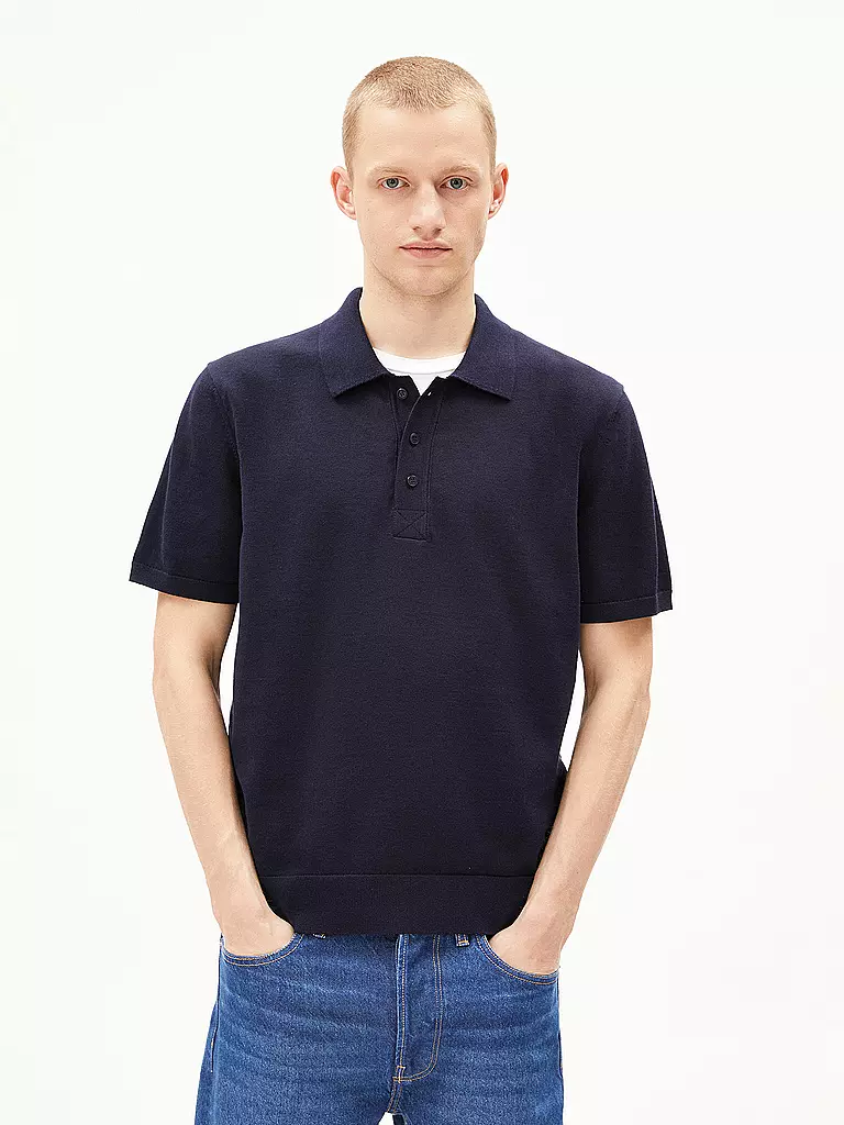 ARMEDANGELS | Poloshirt TAAKOS | Azul