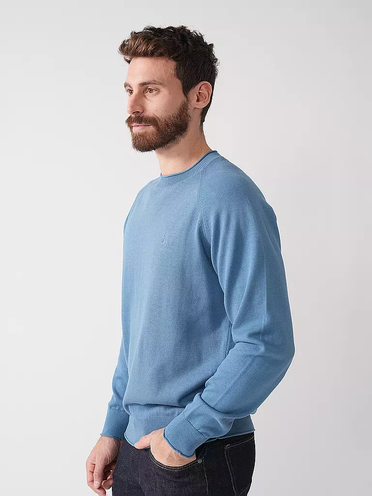 ARMEDANGELS | Pulllover JAAIRO | Azul claro