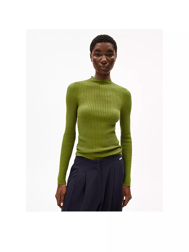 ARMEDANGELS | Pullover ALAANIA  | Verde