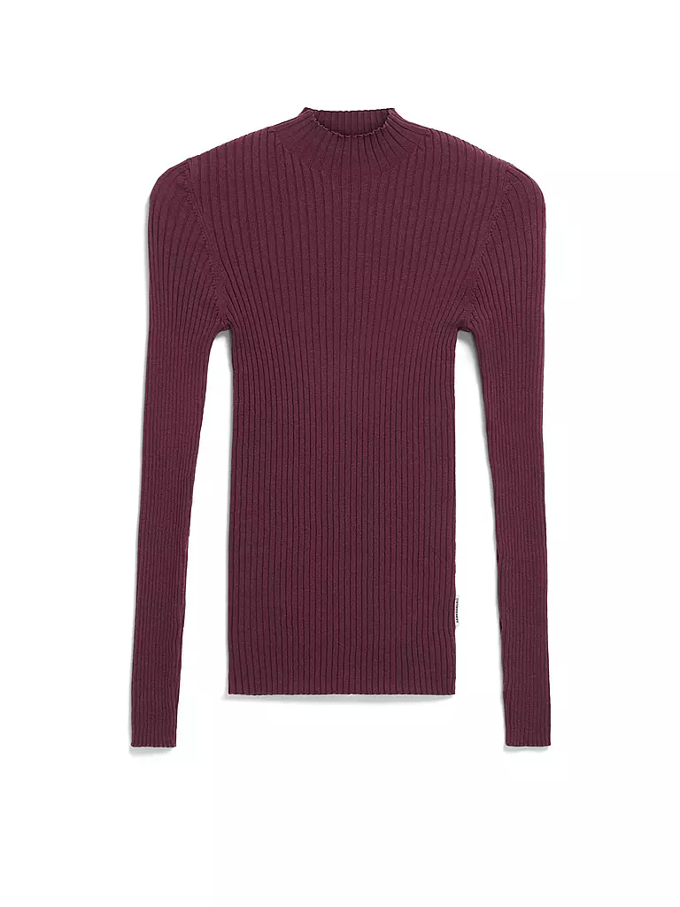 ARMEDANGELS | Pullover ALAANIA | Rojo oscuro