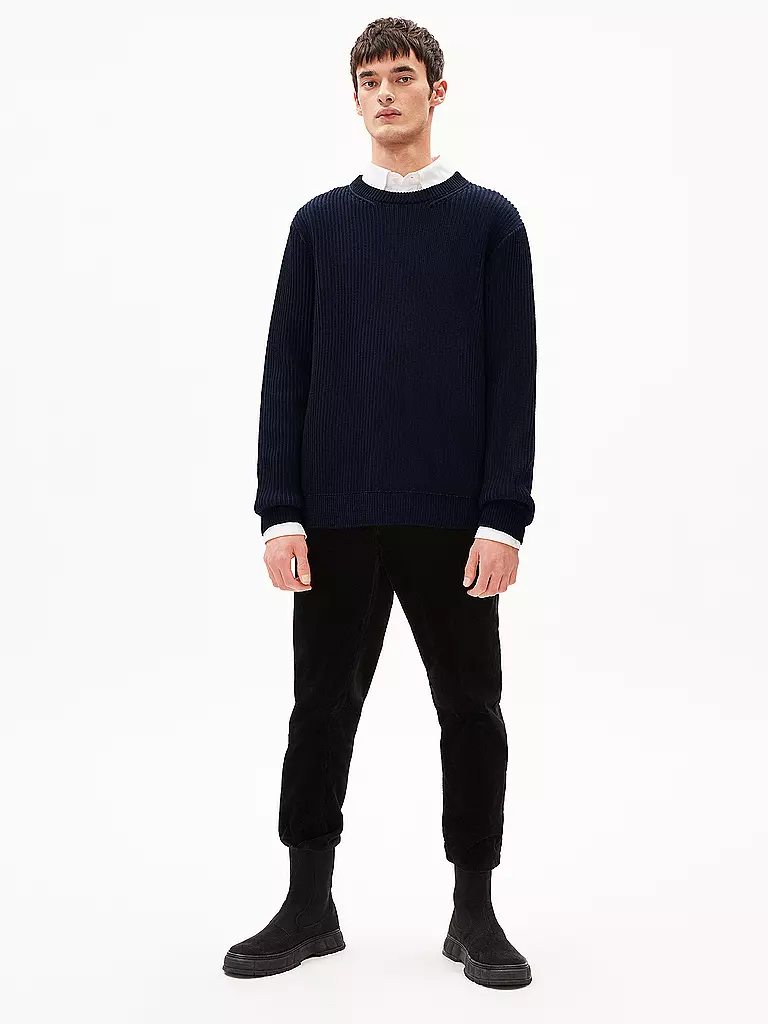 ARMEDANGELS | Pullover ANDRAAS  | Azul oscuro