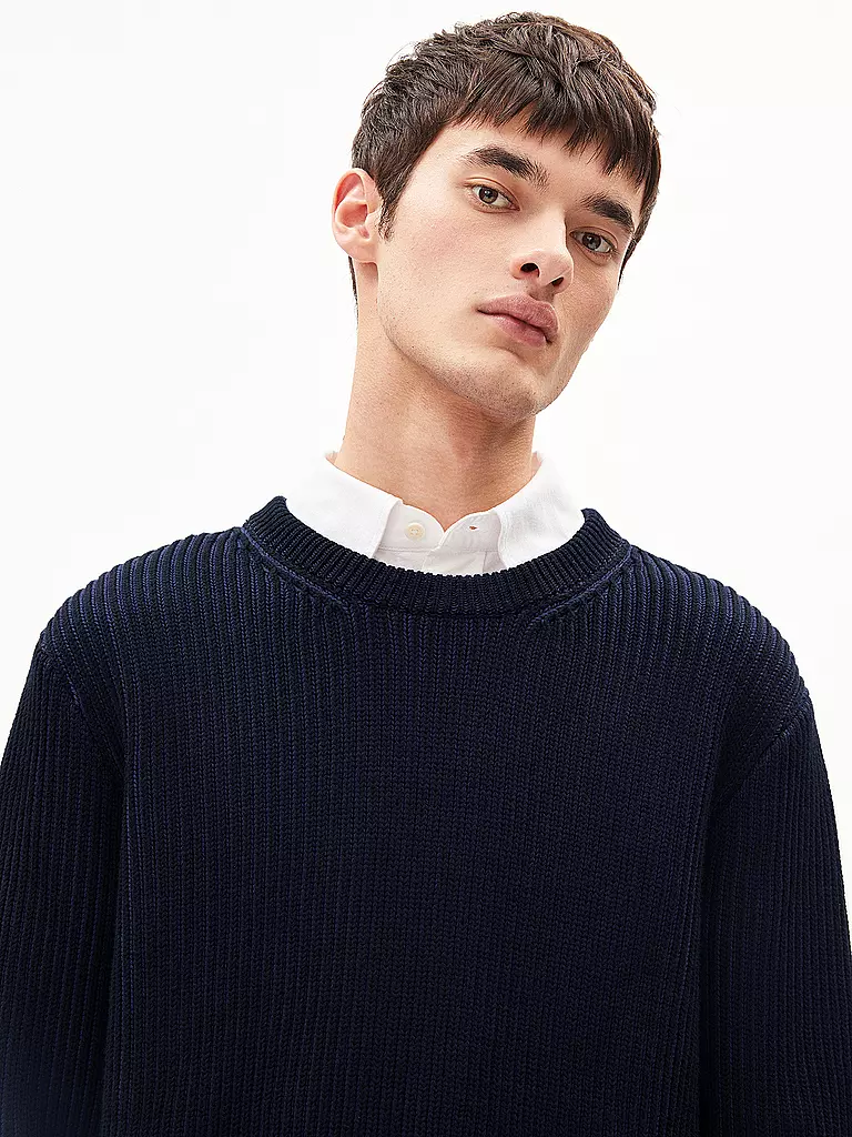 ARMEDANGELS | Pullover ANDRAAS  | Azul oscuro
