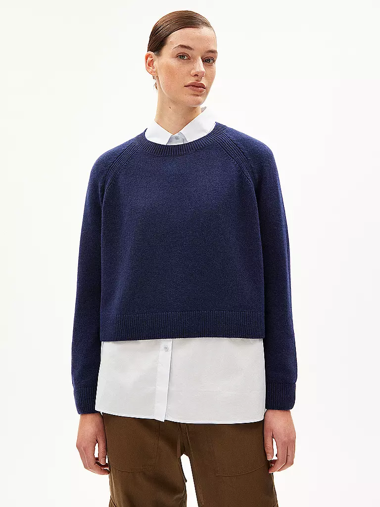 ARMEDANGELS | Pullover DILIRIAA REGLANA | Azul