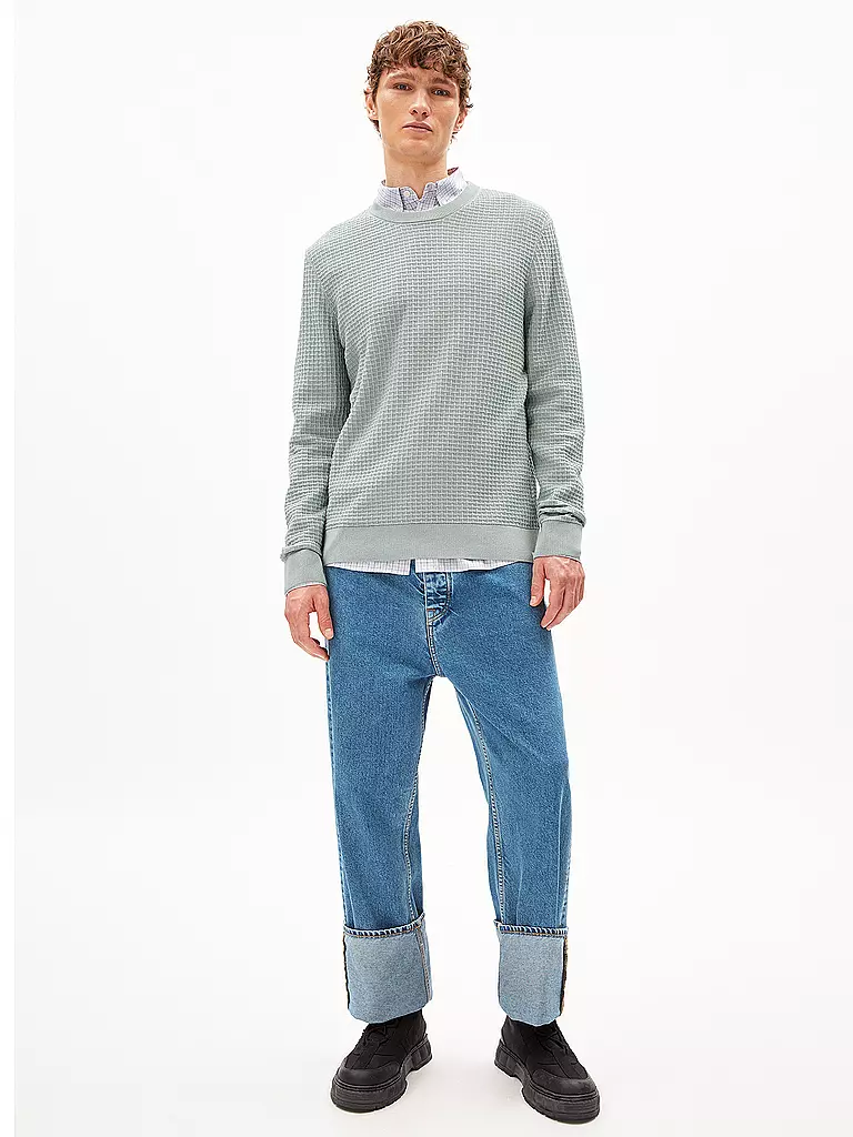 ARMEDANGELS | Pullover GRAANMO | Verde claro