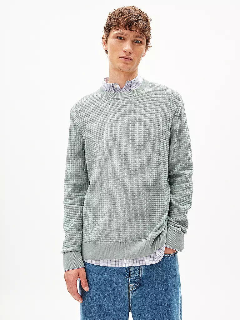 ARMEDANGELS | Pullover GRAANMO | Verde claro