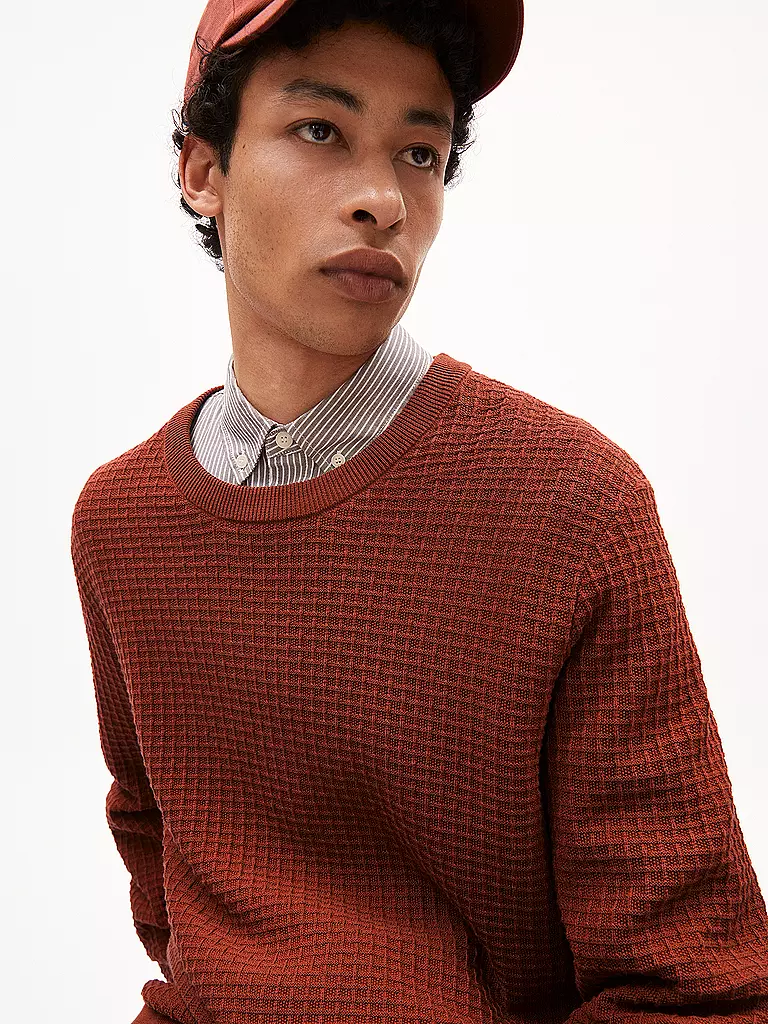 ARMEDANGELS | Pullover GRAANMO | Rojo