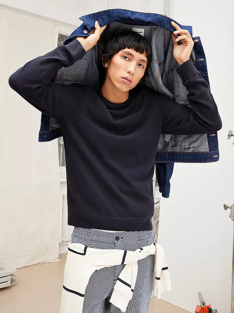 ARMEDANGELS | Pullover GRAANO | Azul
