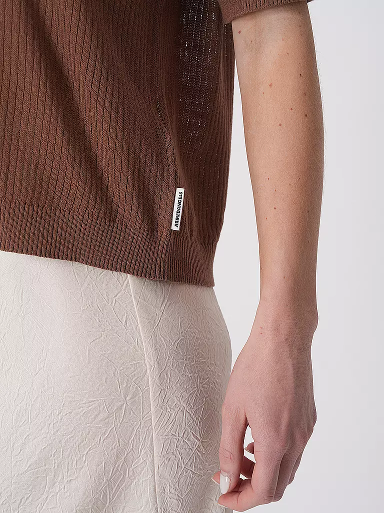 ARMEDANGELS | Pullover LILLAAS | Marrón