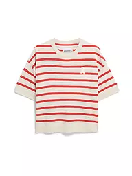 ARMEDANGELS | Jersey LIZAA LINO STRIPES | Rojo