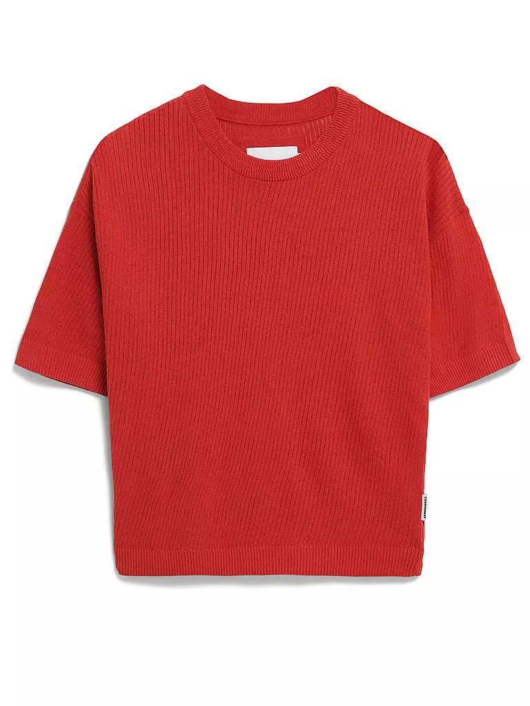 ARMEDANGELS | Pullover LIZAA LINO | rot