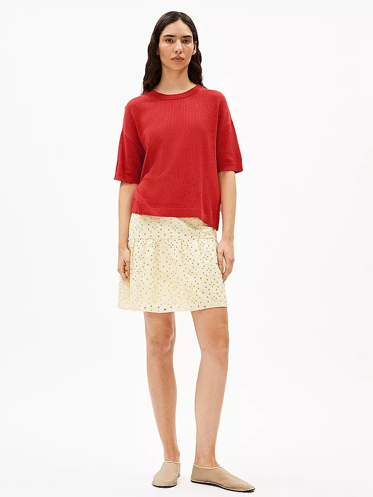 ARMEDANGELS | Pullover LIZAA LINO | rot