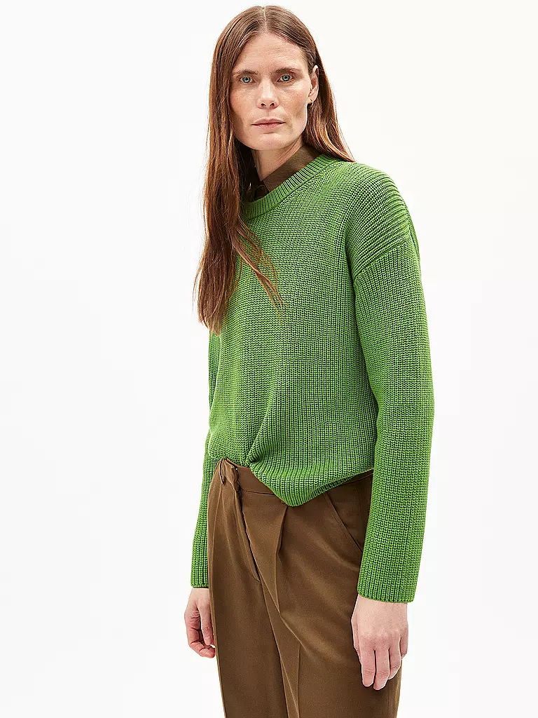 ARMEDANGELS | Pullover NURIAA | Verde