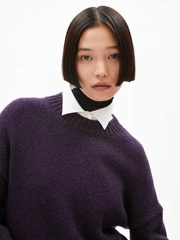 ARMEDANGELS | Pullover SADNAA | Azul oscuro