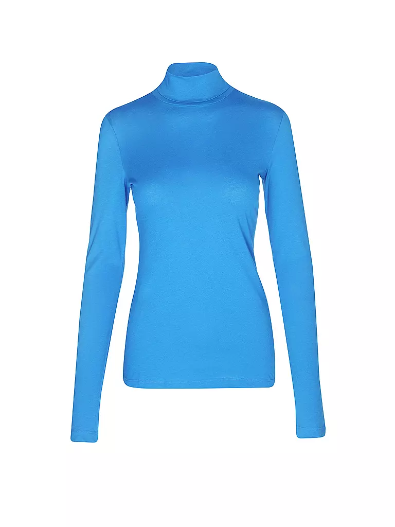 ARMEDANGELS | Rollkragenshirt GRAZILIAA | Azul