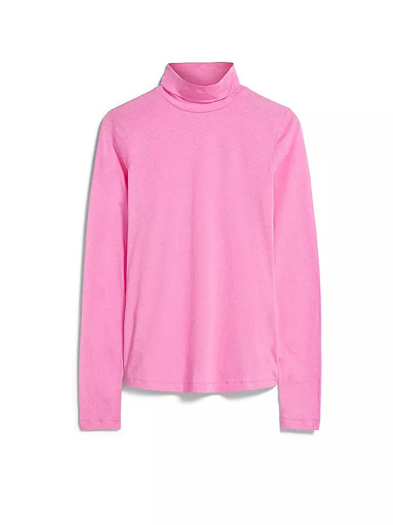 ARMEDANGELS | Rollkragenshirt GRAZILIAA | Fucsia