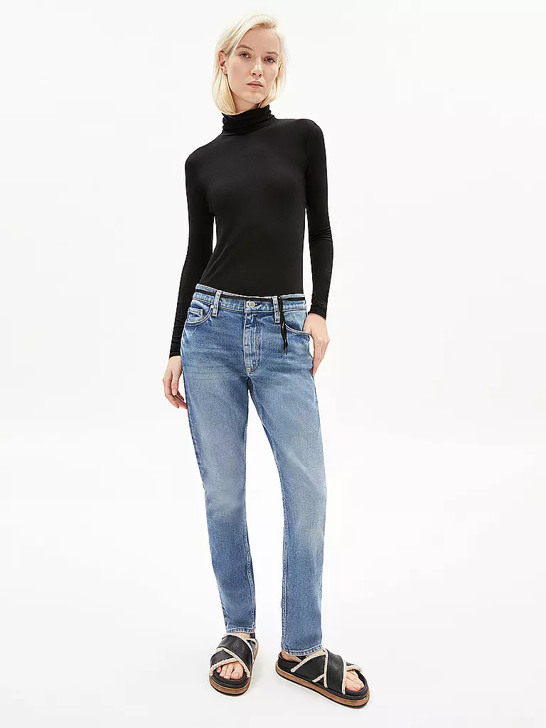 ARMEDANGELS | Rollkragenshirt MALANAA  | Negro